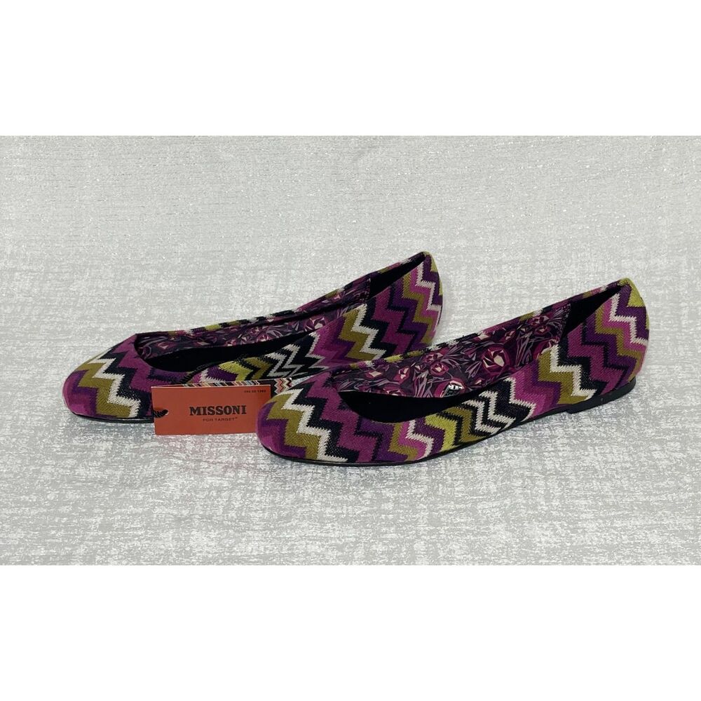 Missoni for Target Knit Chevron Ballet Flats - Size 9